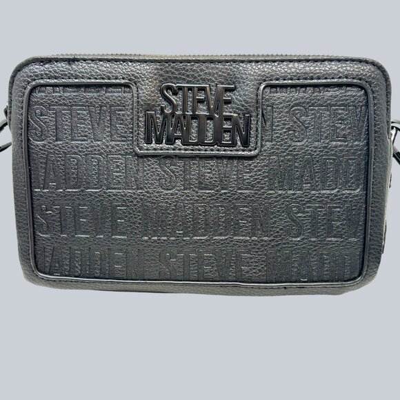 Steve Madden Crossbody Bag Detachable Coin Pouch & Adjustable Strap - Picture 3 of 10